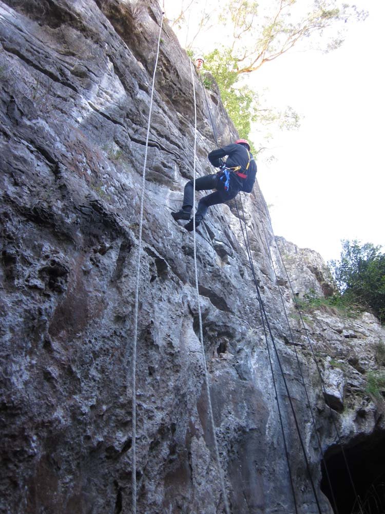 Caving photo from Victoria, Australia