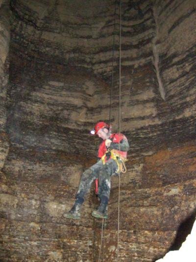 Caving photo from Victoria, Australia