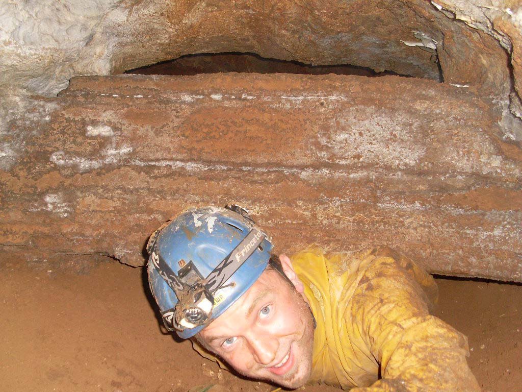 Caving photo from Victoria, Australia